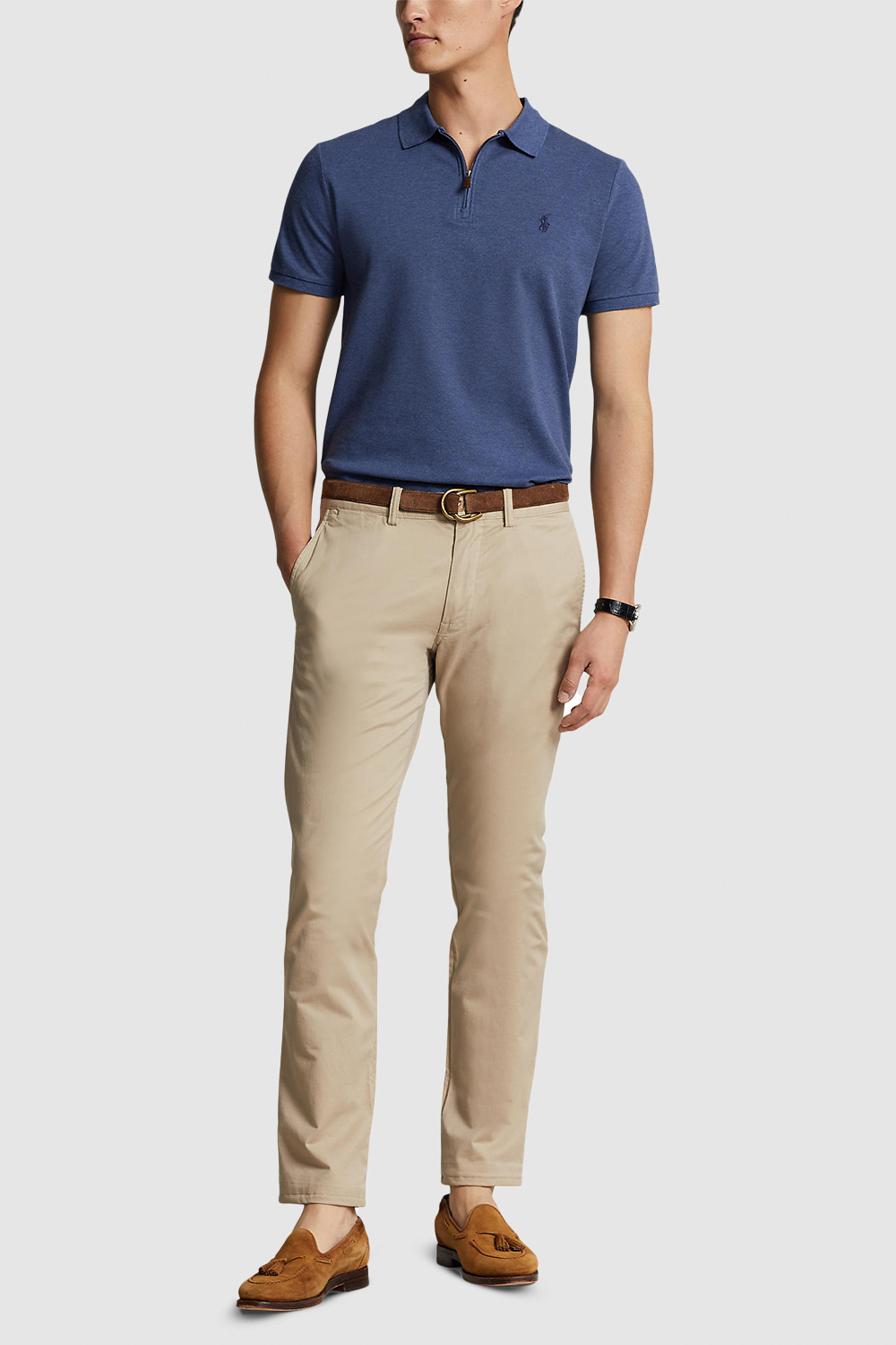 תמונת כל הלוק של חולצת פולו קצרה POLO RALPH LAUREN